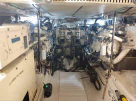 Engine rm from stair.jpg (169393 bytes)