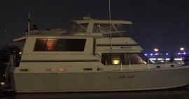 In Dock Starboard side at night.jpg (66209 bytes)